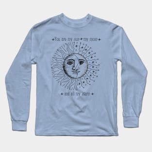 Sun, Moon, and Stars © Long Sleeve T-Shirt